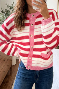 KaleaBoutique Stylish V Neck Long Sleeve Regular Fit Cardigan - KaleaBoutique.com