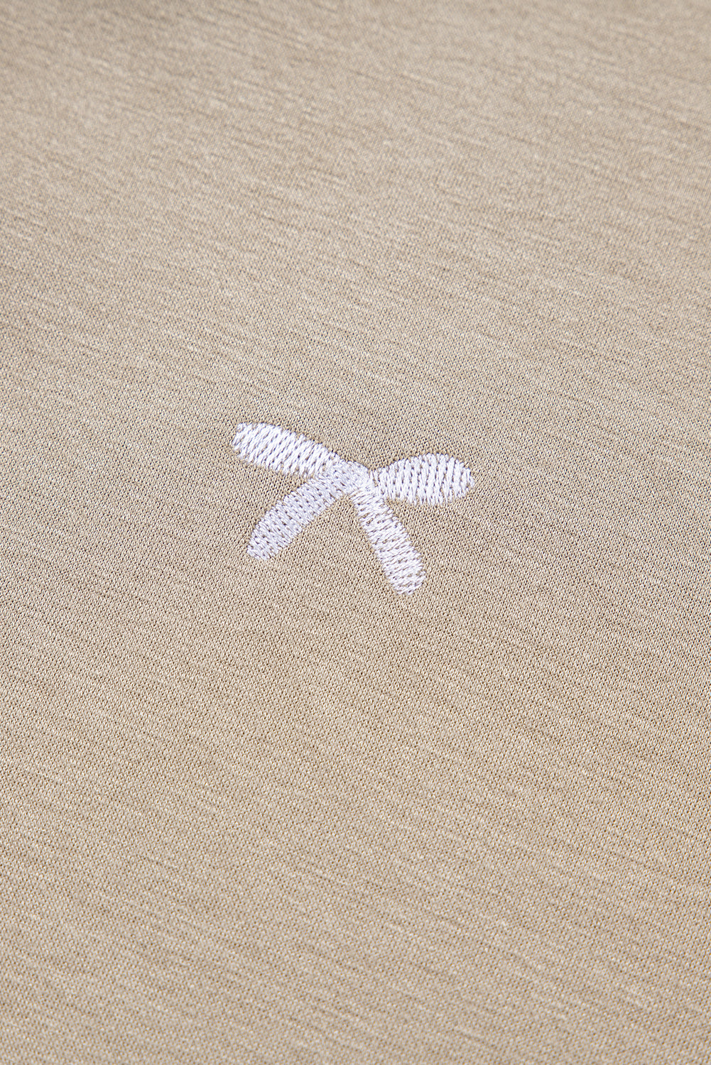 Contrast Bow Embroidered Zip Up Jacket Hoodie - KaleaBoutique.com