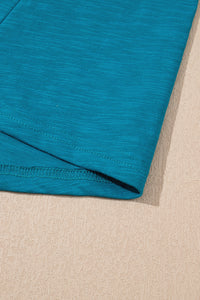 KaleaBoutique Metallic Sheen Edge Scoop Neck Tank Top - KaleaBoutique.com