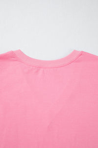 Solid Color V Neck Short Puff Sleeve Blouse - KaleaBoutique.com