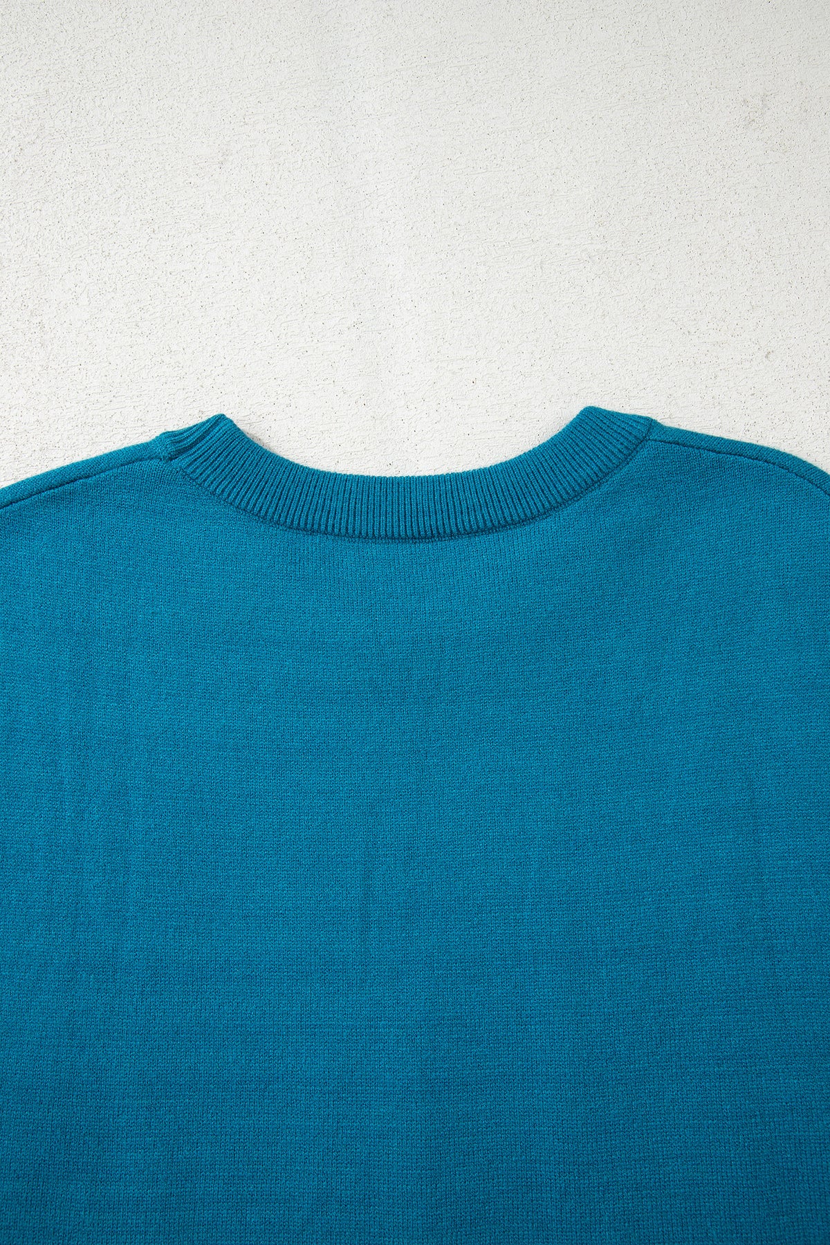 KaleaBoutique Comfortable Horse Shoe Embroidered Loose Short Sleeve Sweater - KaleaBoutique.com
