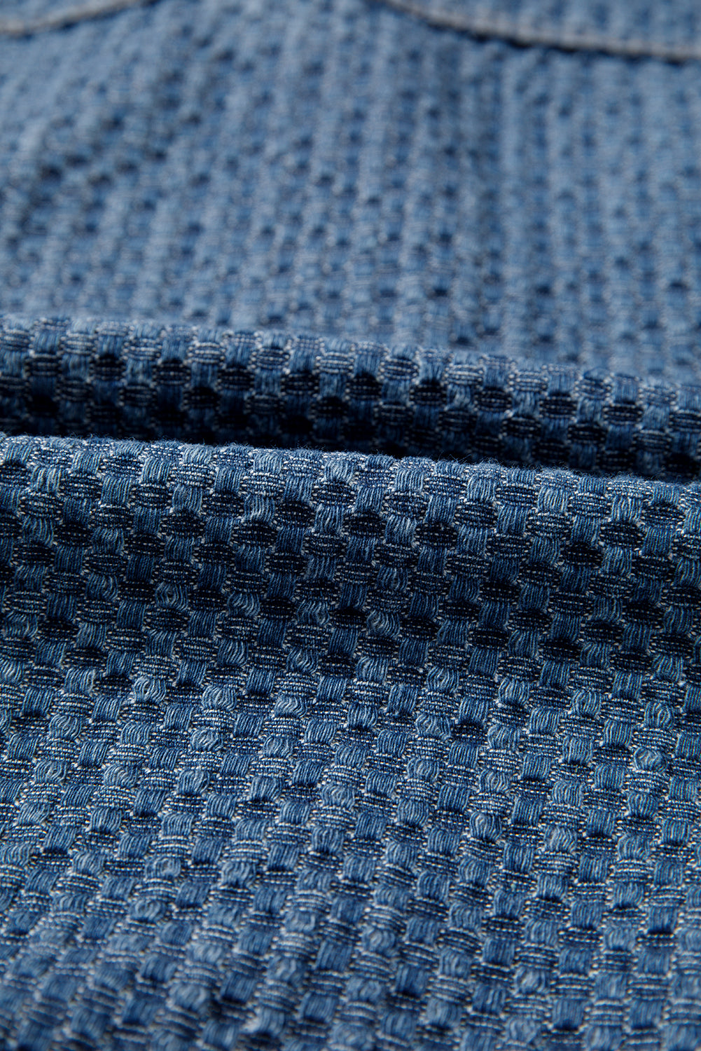 Double Flap Pocket Denim Textured Button Down Jacket - KaleaBoutique.com