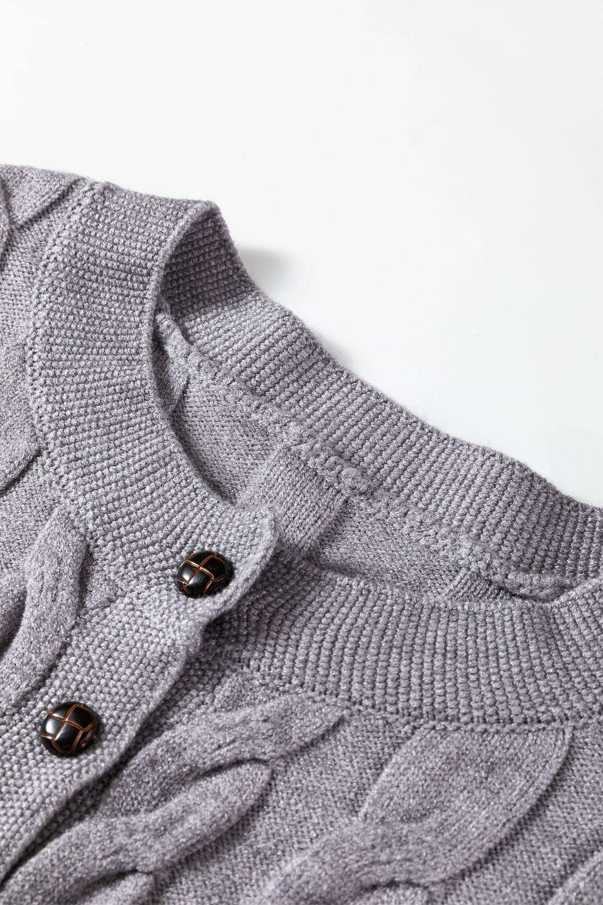KaleaBoutique Comfortable High Cable Knit Cardigan Sweater - KaleaBoutique.com
