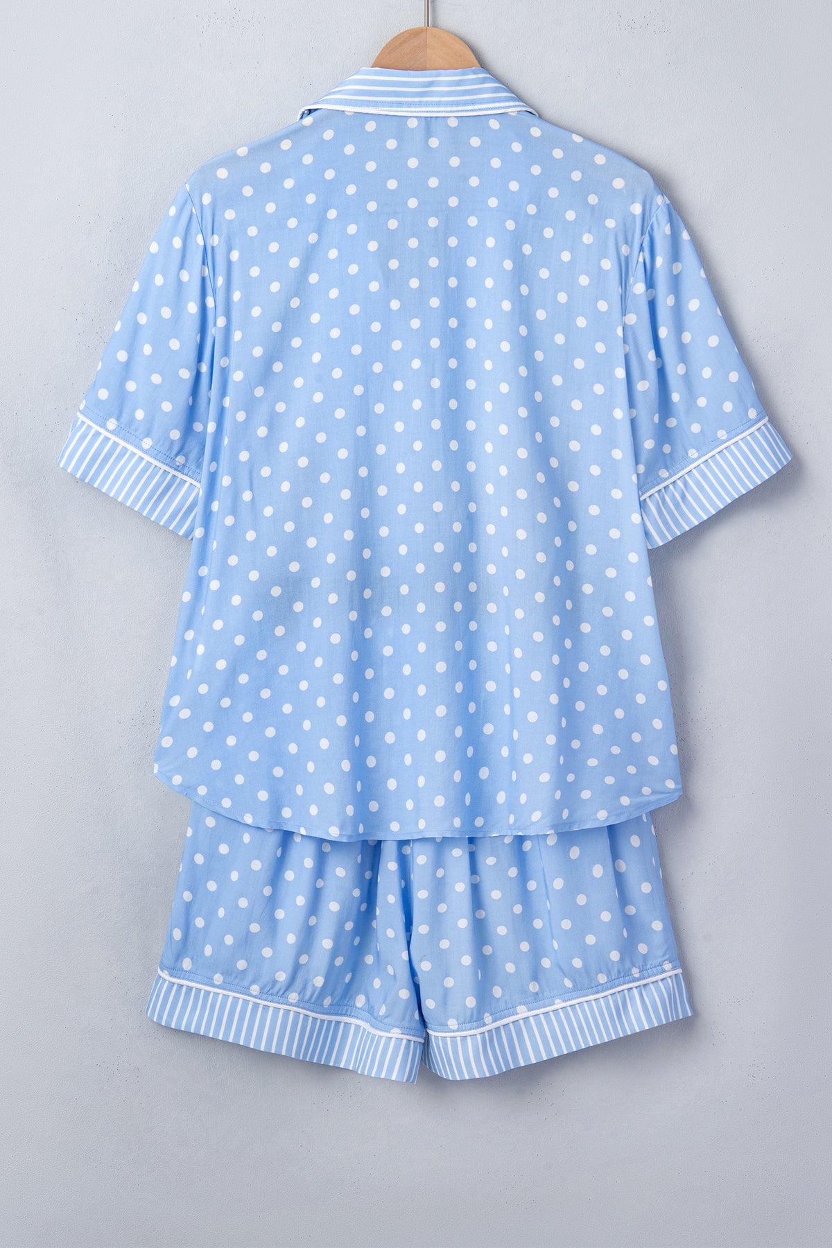 KaleaBoutique Stylish Dotted Print Soft Short Pajama Set - KaleaBoutique.com