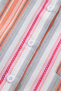 KaleaBoutique Stylish Button up Short Sleeve Shirt - KaleaBoutique.com