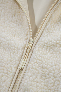 KaleaBoutique Fleece Zip Up Drawstring Hooded Pocketed Jacket - KaleaBoutique.com