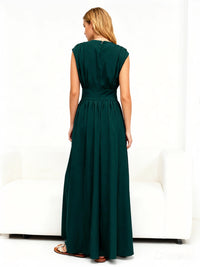 Fashionable Womens Sleeveless Waist-cinching Dress - KaleaBoutique.com