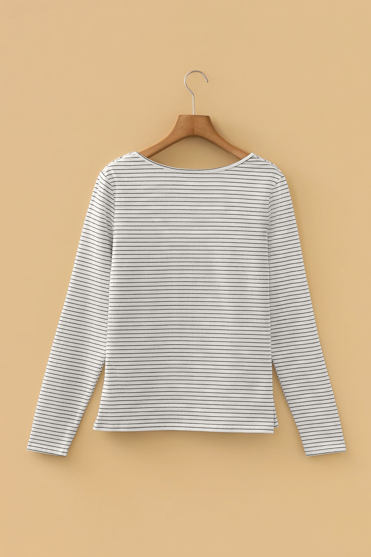 KaleaBoutique Classic Stylish Square Neck Long Sleeve Top - KaleaBoutique.com