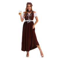 Women's Beer Festival Clothing Multi-color Length Dress - KaleaBoutique.com