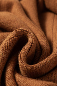 KaleaBoutique Stylish Ribbed Detail Solid Color Mini Sweater Dress - KaleaBoutique.com