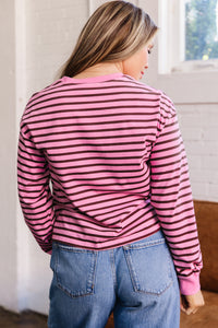 KaleaBoutique Comfortable V Neck Drop Shoulder Long Sleeve Top - KaleaBoutique.com