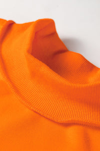 KaleaBoutique Comfortable Oversize Drop Shoulder Reversible Mock Neck Sweatshirt - KaleaBoutique.com