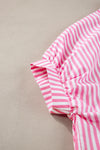KaleaBoutique Classic Stylish Dolman Sleeve Oversize Shirt - KaleaBoutique.com