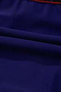Embroidered Trim Wrap Tie Knot Plus Size High Waisted Bikini - KaleaBoutique.com