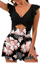 KaleaBoutique Women's Flounced One-Piece Swimsuit - KaleaBoutique.com