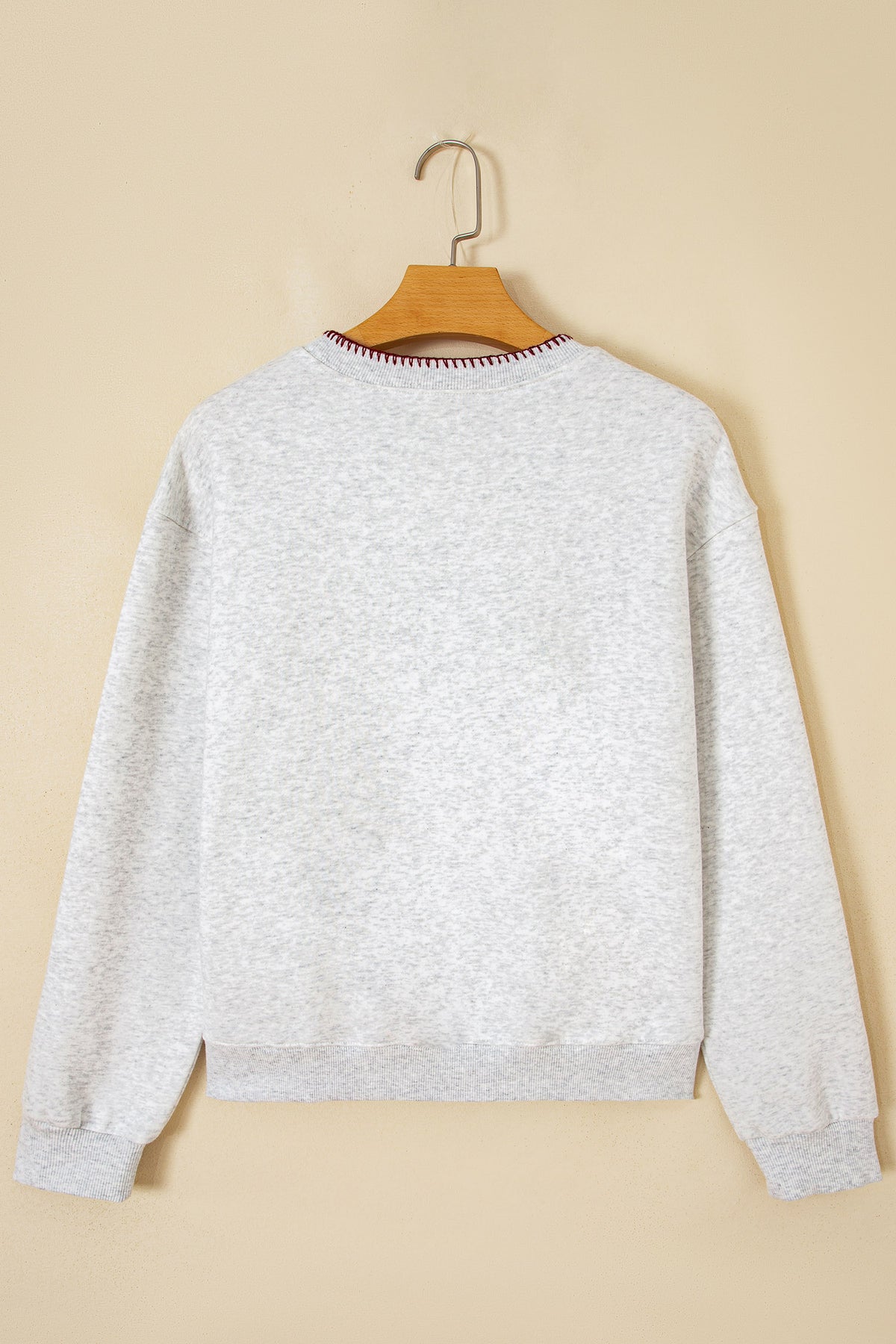 KaleaBoutique Stylish Western Print Embroidered Casual Sweatshirt - KaleaBoutique.com