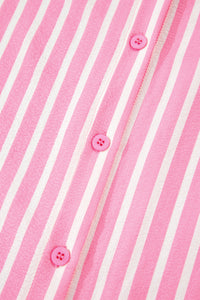 KaleaBoutique Comfortable Buttoned Front Long Sleeve Top and Pants 2 Piece Sleepwear - KaleaBoutique.com