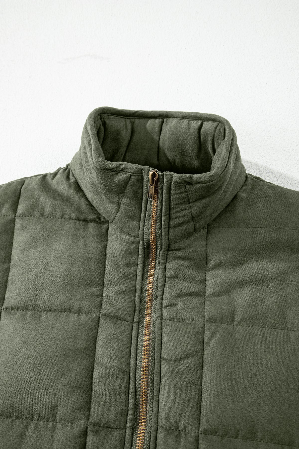 Zip-Up Pocket Quilted Jacket - KaleaBoutique.com