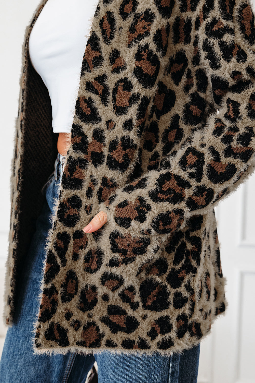 KaleaBoutique Stylish Leopard Open Casual Cardigan - KaleaBoutique.com