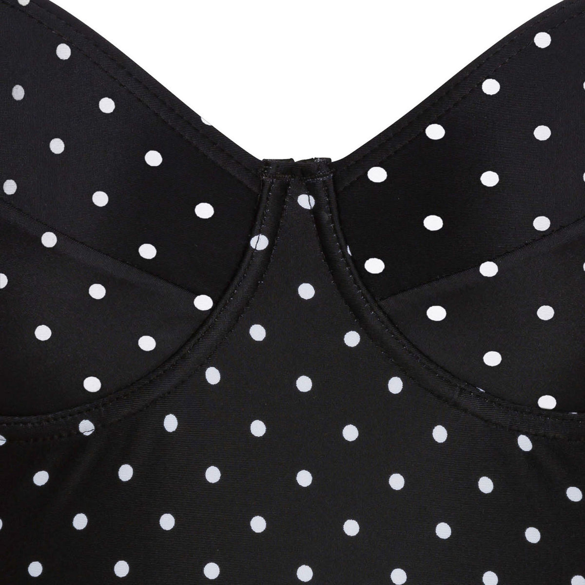 Women's Retro Polka Dot One-Piece Swimsuit by Kalea Boutique - KaleaBoutique.com