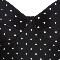 Women's Retro Polka Dot One-Piece Swimsuit by Kalea Boutique - KaleaBoutique.com
