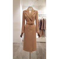 New fashion style long thick woolen coat - KaleaBoutique.com