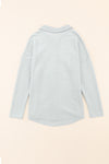 KaleaBoutique Contrast Flap Pockets Relaxed Shacket - KaleaBoutique.com