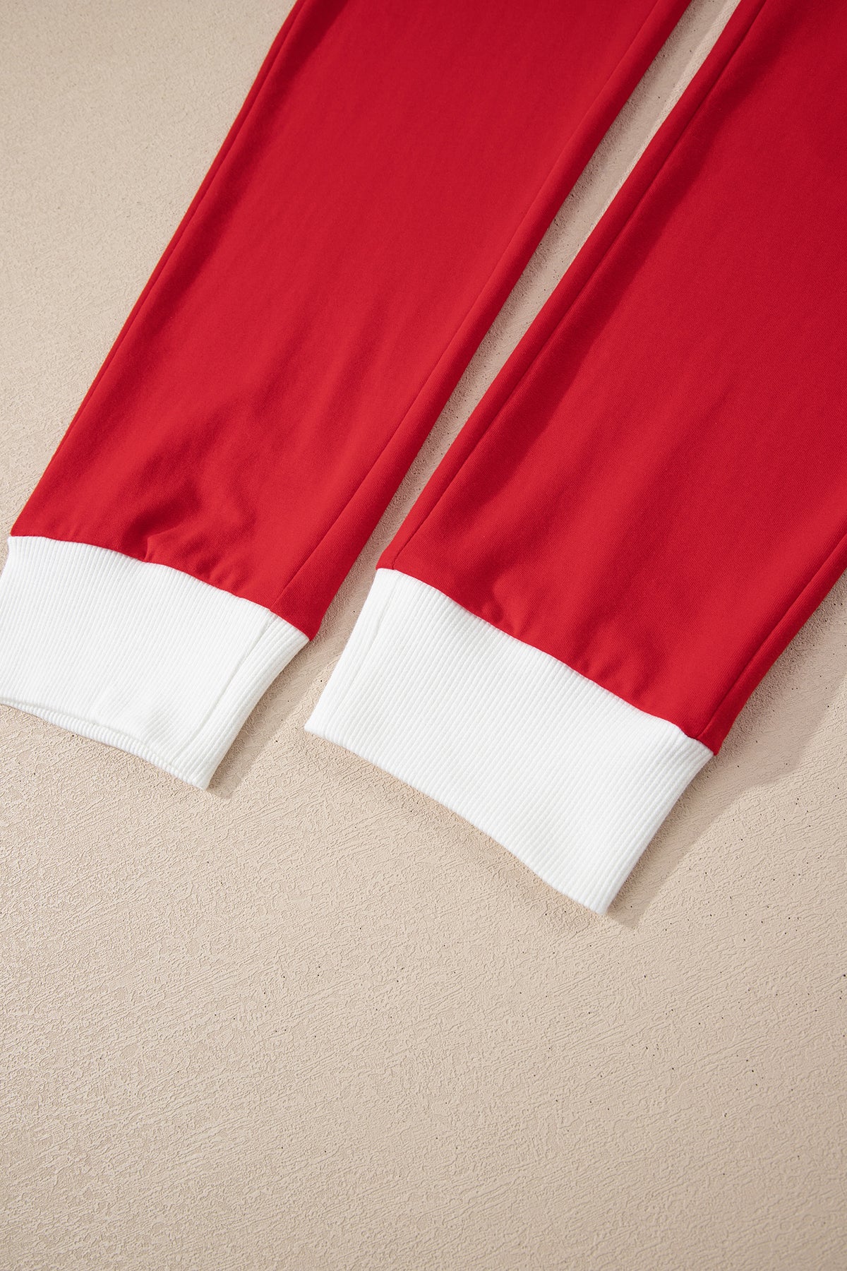 KaleaBoutique Stylish Contrast Trim Button V Neck Ribbon Bow Knot Waist 2pcs Lounge Pant Set - KaleaBoutique.com
