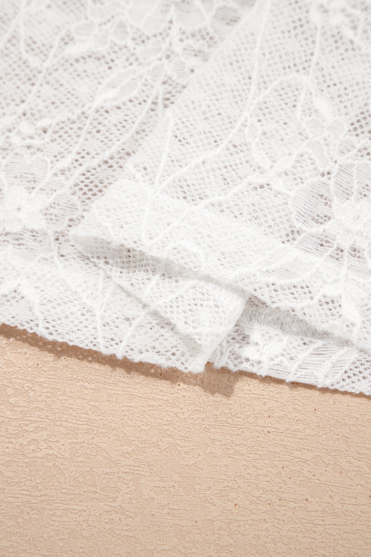 KaleaBoutique Comfortable Long Sleeve Sheer Mesh Lace Top - KaleaBoutique.com