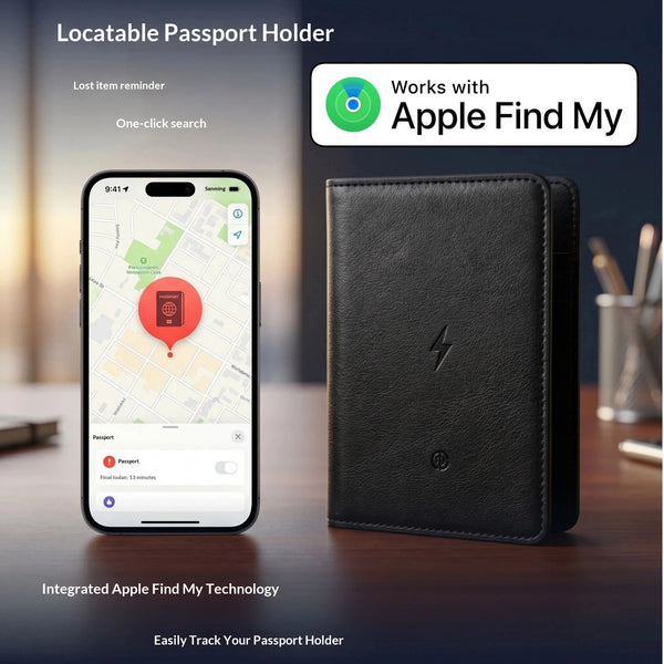 KaleaBoutique Awesome Multi-Card Passport Holder With Smart Tracking Locator - KaleaBoutique.com