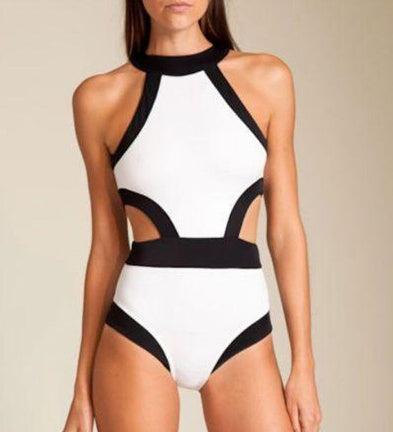 KaleaBoutique Women's Patchwork One-Piece Swimsuit - KaleaBoutique.com