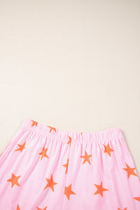 KaleaBoutique Comfortable Stars Short Sleeve Shirt and Shorts Bamboo Pajama Set - KaleaBoutique.com