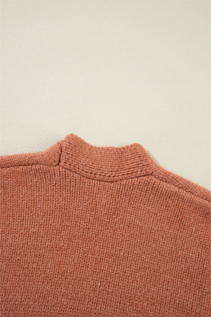 Drop Shoulder Open Front Cropped Cardigan - KaleaBoutique.com