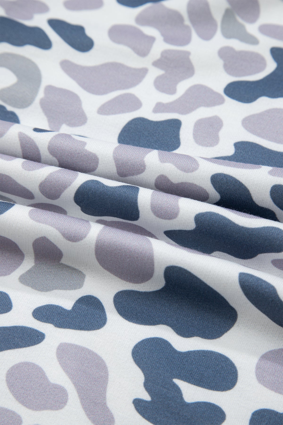 Camouflage Print Kangaroo Pocket Zip Collar Pullover Sweatshirt - KaleaBoutique.com