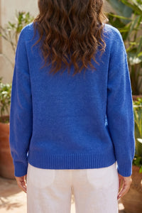 Drop Shoulder Long Sleeve Sweater - KaleaBoutique.com