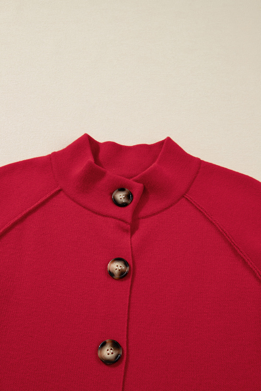 KaleaBoutique Comfortable Collared Button Front Wrapped Cardigan Jacket - KaleaBoutique.com