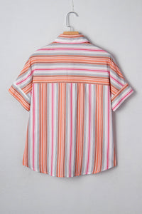 KaleaBoutique Stylish Button up Short Sleeve Shirt - KaleaBoutique.com