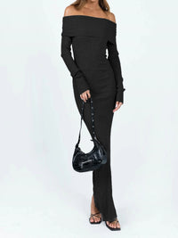 Off-the-shoulder Slim-fit Sheath Dress For Women - KaleaBoutique.com