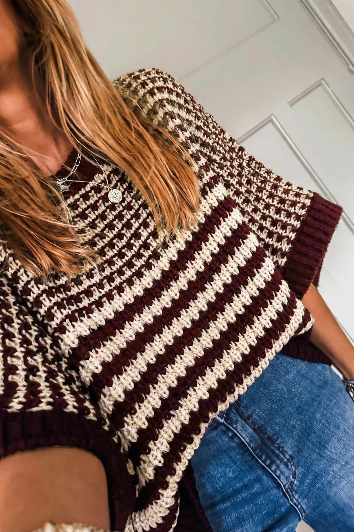 KaleaBoutique Comfortable 3/4 Draped Sleeve Slouchy Sweater - KaleaBoutique.com