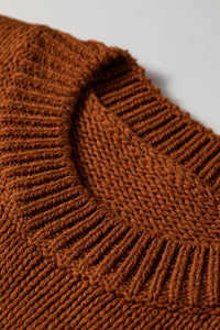 KaleaBoutique Comfortable Western Horseshoe Pattern Short Sleeve Knit Sweater - KaleaBoutique.com