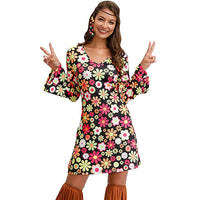 Hippie Clothing Print Dress Women - KaleaBoutique.com