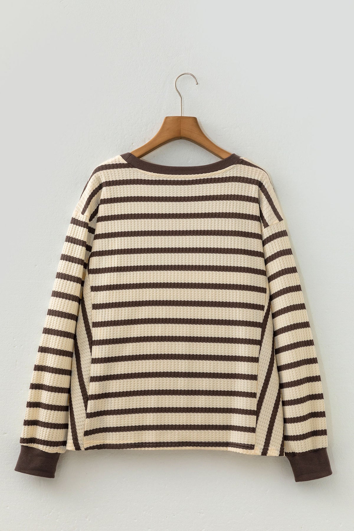 KaleaBoutique Comfortable Patchwork Ribbed Cuff Casual Pullover Sweatshirt - KaleaBoutique.com