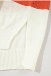 KaleaBoutique Loose Color Block Drop Shoulder Bubble Sleeve Sweater - KaleaBoutique.com