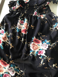 Boho style long dress women Off shoulder beach summer dresses - KaleaBoutique.com