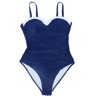 Women's Sweetheart Style One-Piece Swimsuit with Molded Cups by Kalea Boutique - KaleaBoutique.com