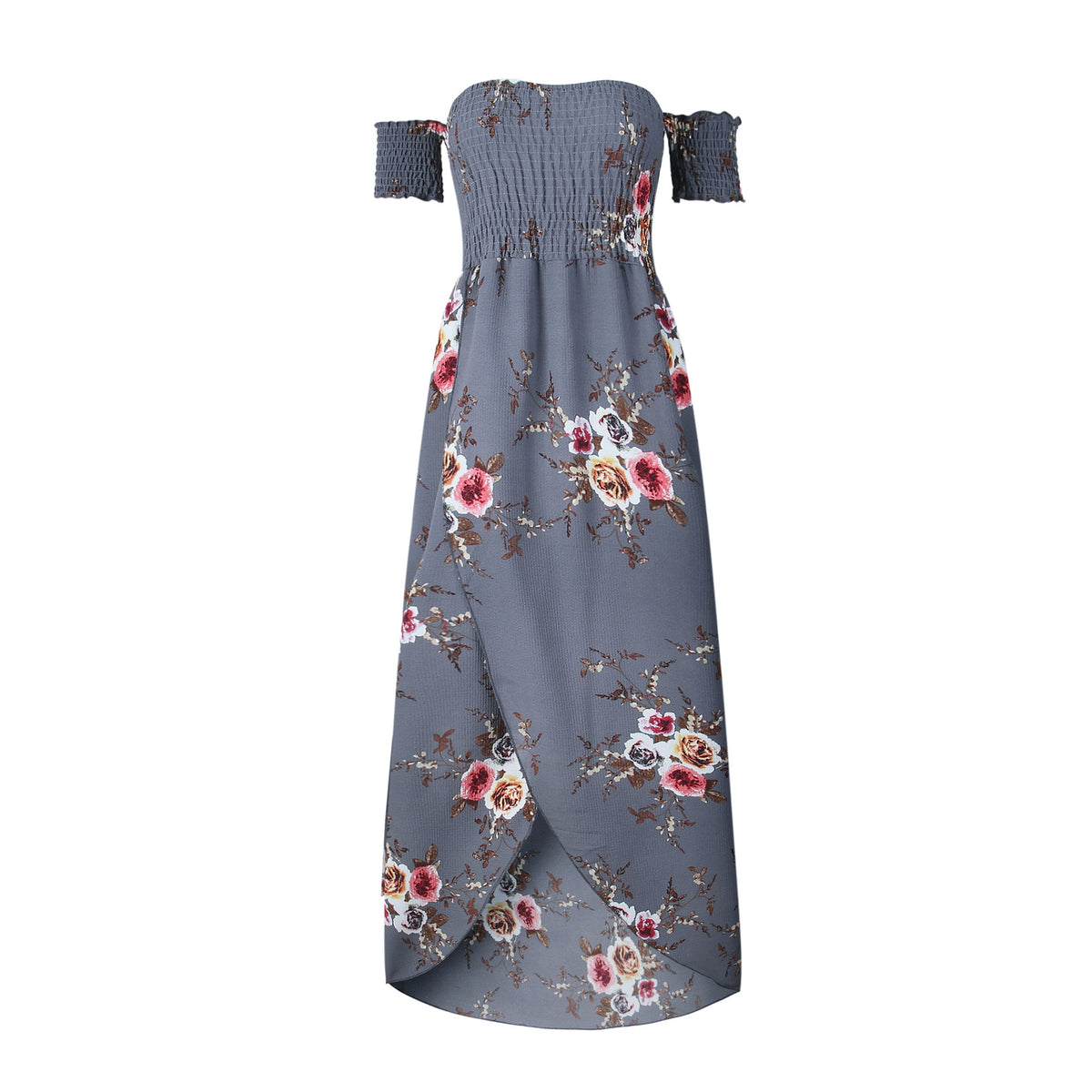 Boho style long dress women Off shoulder beach summer dresses - KaleaBoutique.com
