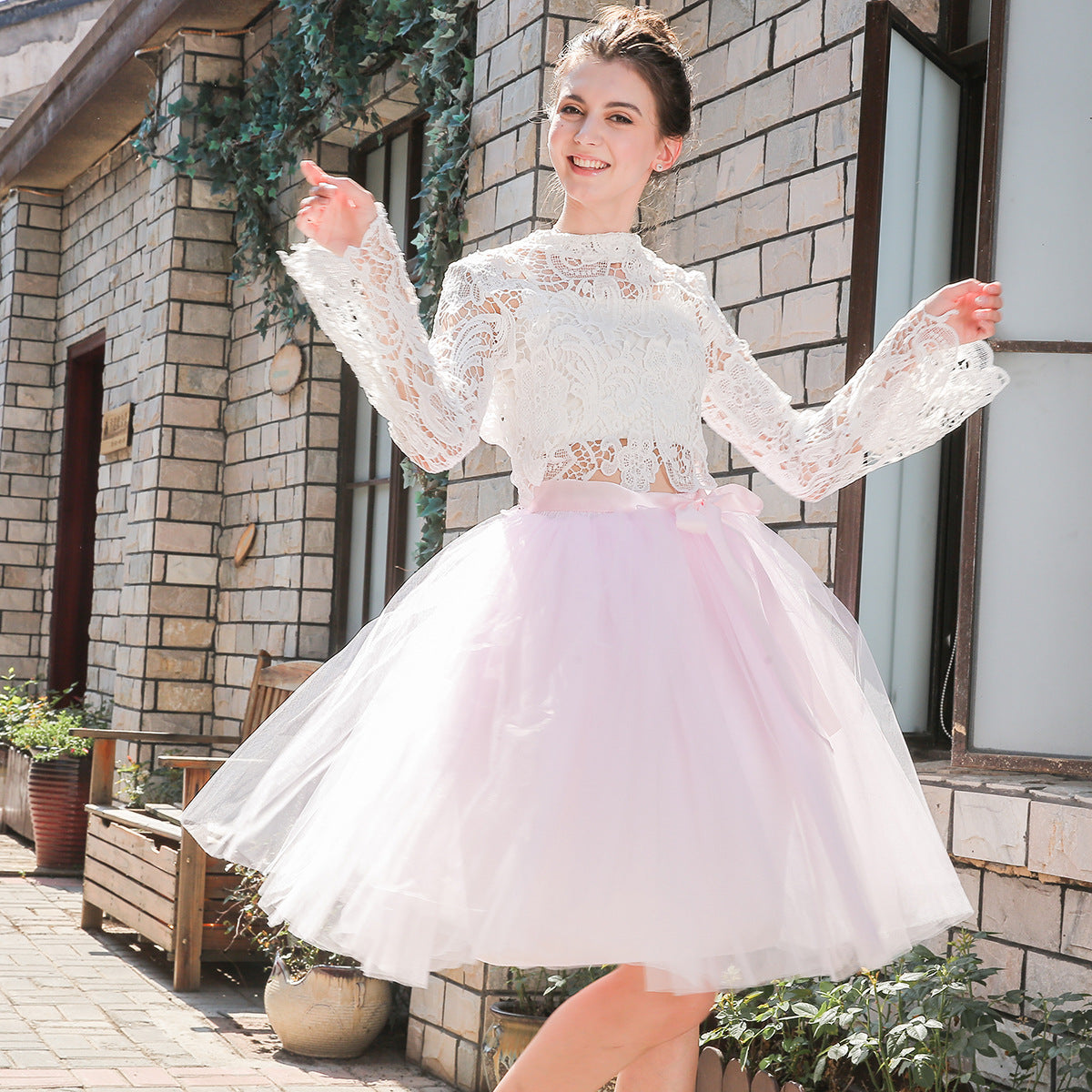 Women's High-Waist Layered Tulle Tutu Skirt - KaleaBoutique.com