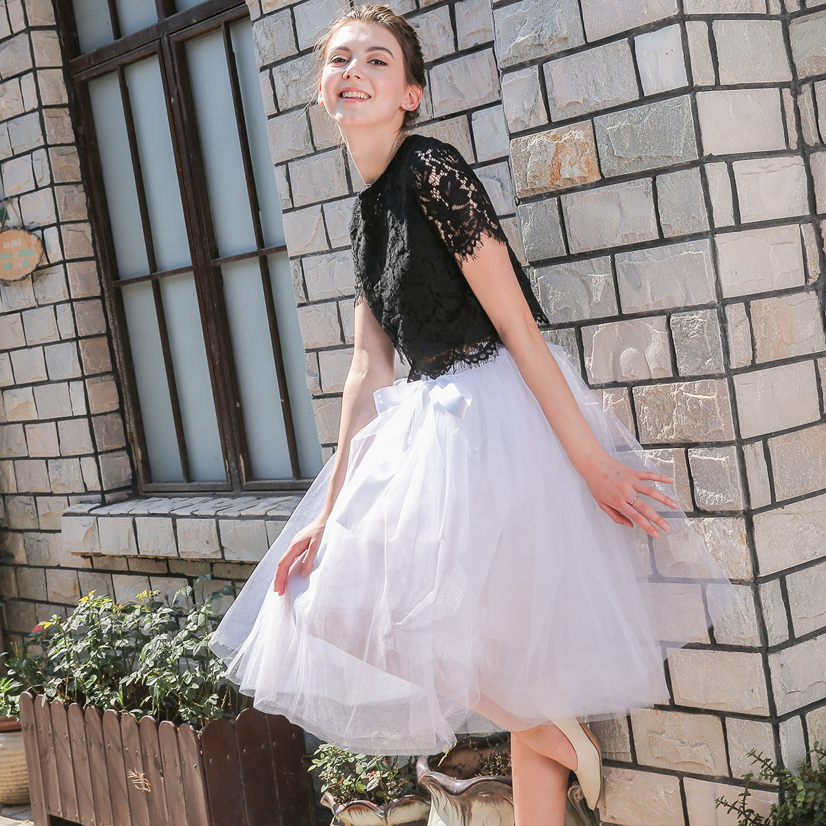 Women's High-Waist Layered Tulle Tutu Skirt - KaleaBoutique.com