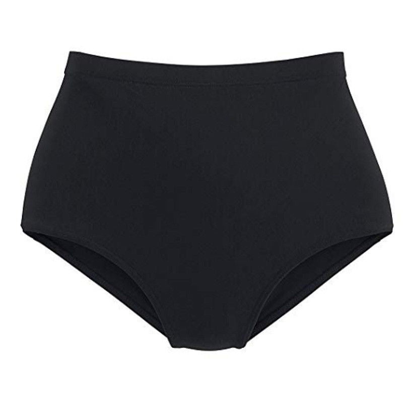 Women's High-Waist Swim Briefs in Solid and Printed Styles - KaleaBoutique.com
