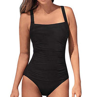 Women's One-Piece Swimsuit in Solid & Floral Prints by Kalea Boutique - KaleaBoutique.com